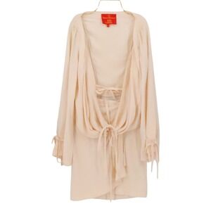 Vivienne Westwood Red Label Skirt Blazer Set Womens Size 42 Italy Y2K Cream US M